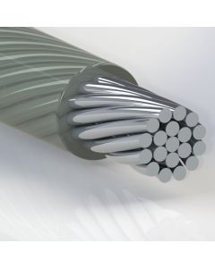 Galvanized Steel, Cable, Coated 1x19, Nylon, Commercial