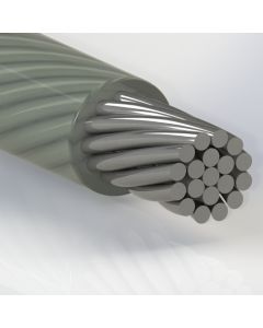 Stainless Steel, Cable, Coated 1x19, Nylon, Commercial
