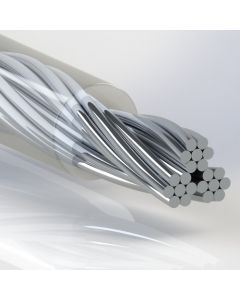 Galvanized Steel, Cable, Coated 3x7, Vinyl, Commercial