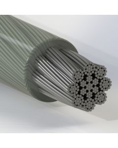 Stainless Steel Cable, Coated 7x7+8(1x19), Commercial