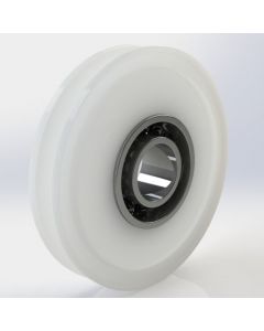 UP Series Pulley, Nylon, Precision Ball Bearing ABEC1