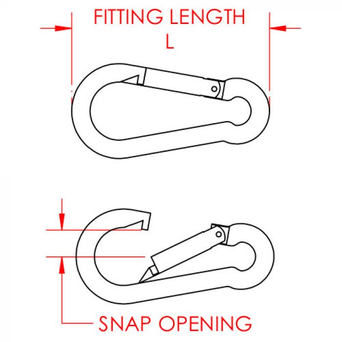 Stainless Steel Safety Snap Hook | Sava